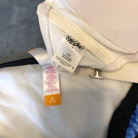 BIKINI Blue and White Tie Dye Size M/D-DD - Picture 3 of 3